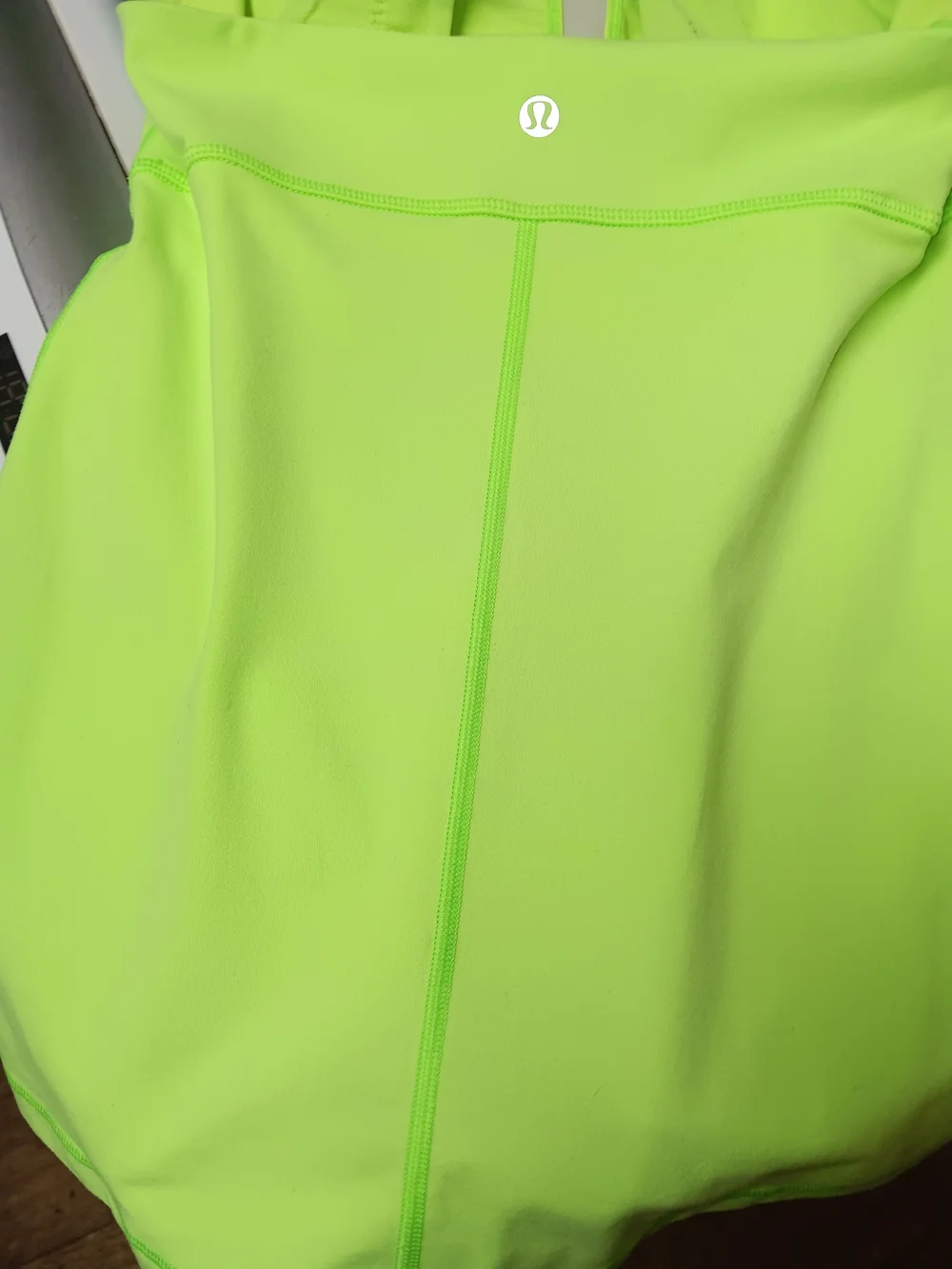 lululemon athletica Neon Lime Halter Tank Top